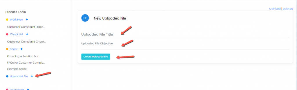 How to Upload, Edit and Delete using The Uploaded Files Tool ...